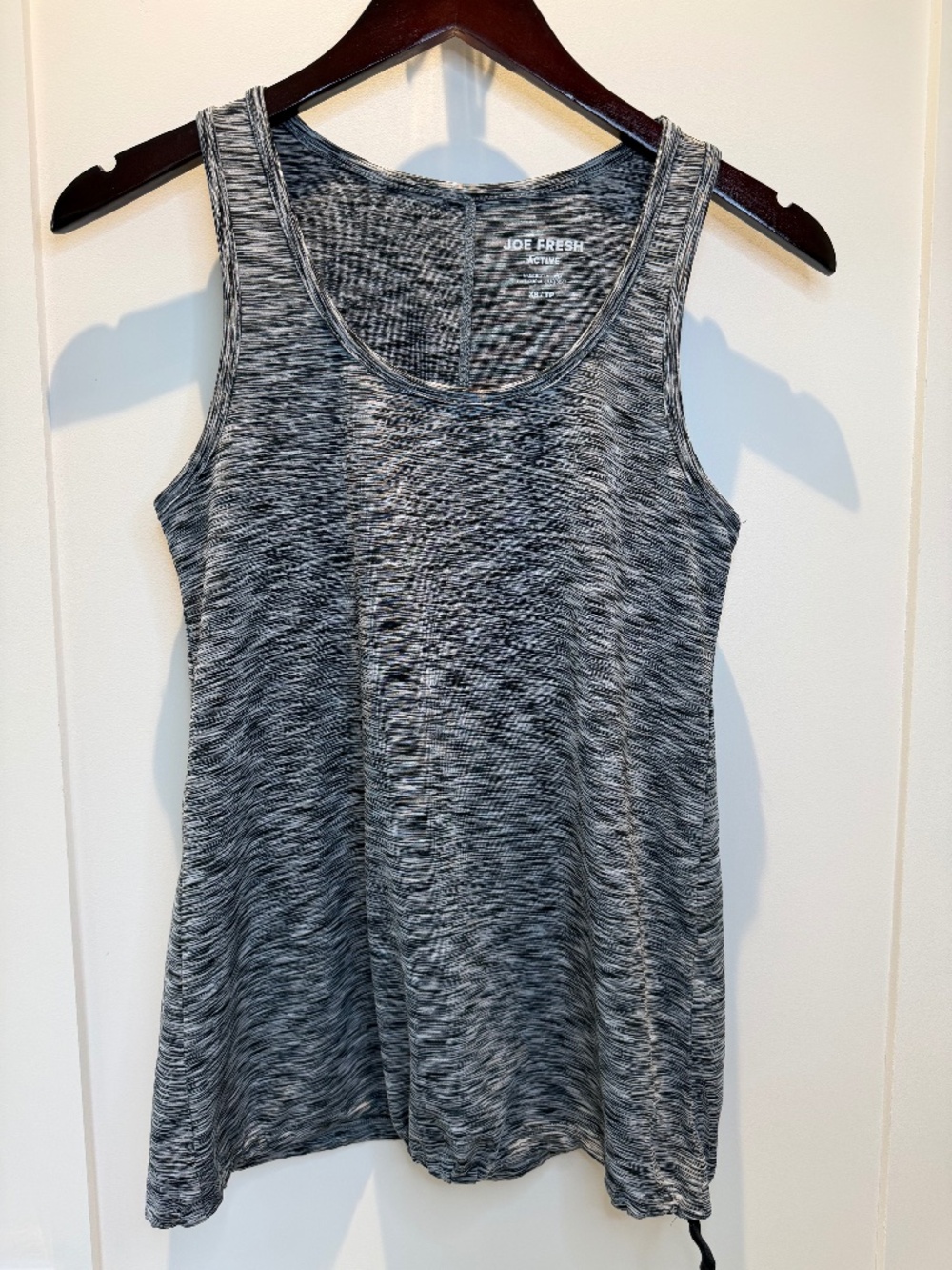 🔴 Black Heathered Joe Fresh Active Tank Top - XS